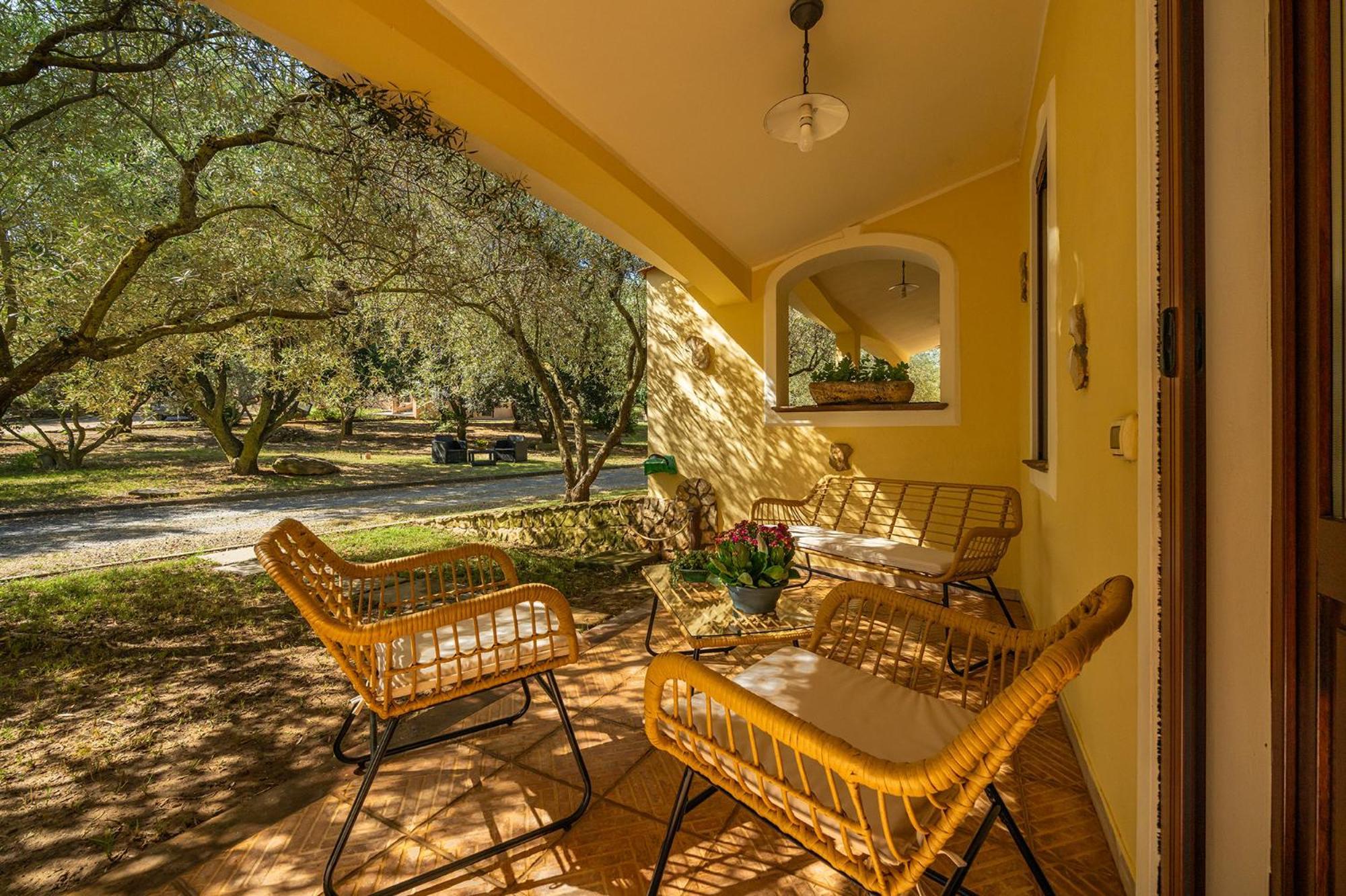 Residenza Parco Degli Ulivi Villa Villamassargia Exterior photo